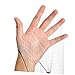 PAMINGONO 100pcs Invisible Elastic Hair Nets for Food Service Black Mesh Caps Soft and Comfortable for All-day Use for Dancers Chefs and Healthcare Workers