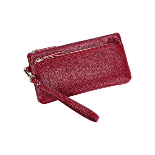 2. **Design spazioso**: questa lunga pochette con grande capacità offre spazio senza problemi per smartphone, carte e altro ed è quindi perfetta per l'uso quotidiano o da portare con sé.