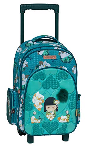 Kimmidoll Nonoko: Mochila con Ruedas  3 Compartimentos