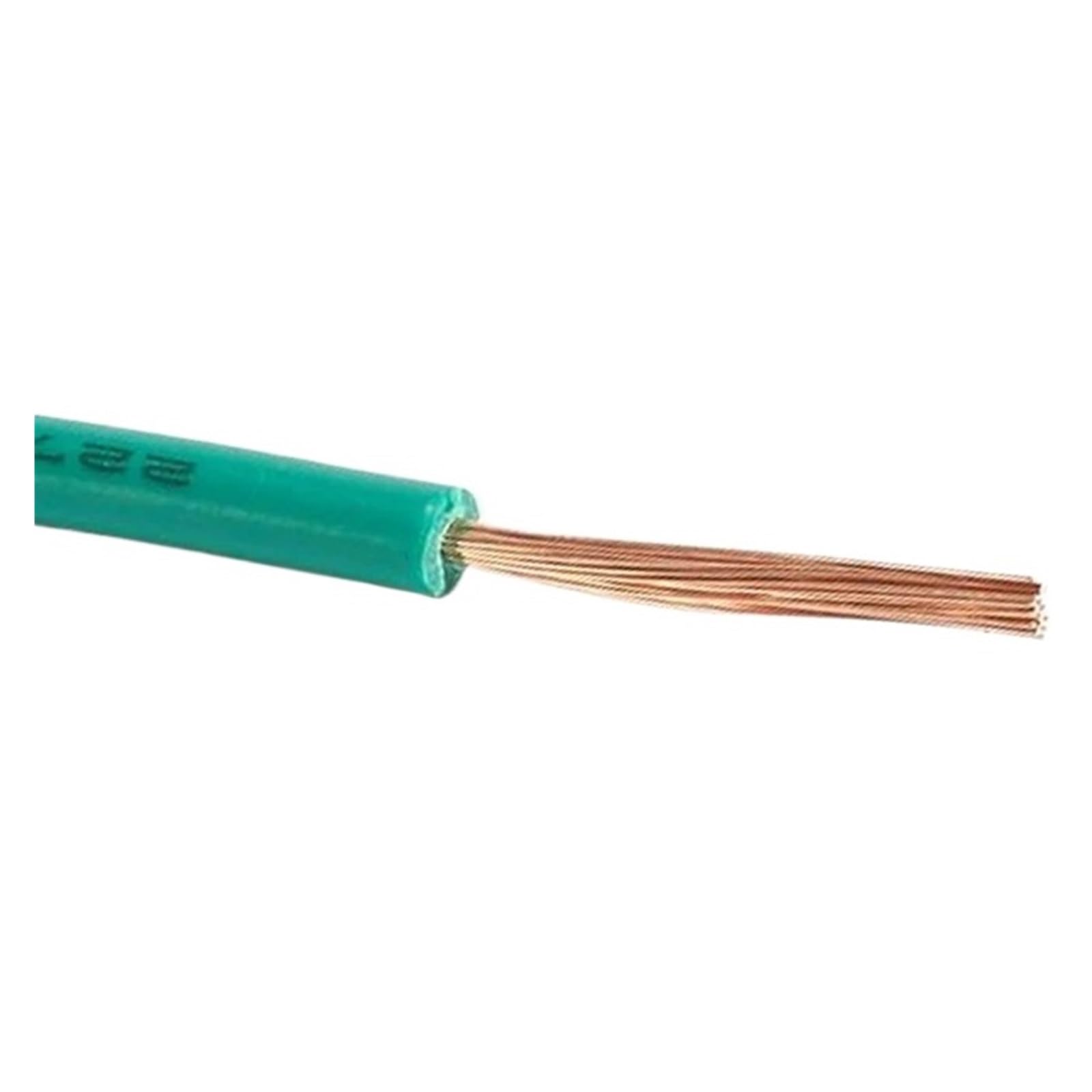 Cable Electrónico De 5/10/20/30/50M, 11AWG, Aislamiento PVC, Cobre Multicolor for Altavoz Audio, Batería Luz Automotriz(Green,5M 11AWG)