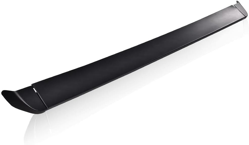CROSSDESIGN SS Urethane Tailgate Intimidator Spoiler Wing Compatible with Chevy Silverado Sierra 1999-2006