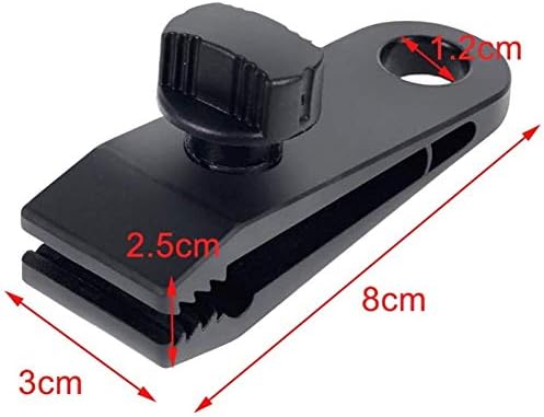 LATERN 10Pcs Tarp Clips, 8CM Plastic Tent Clips Awning Clamp Instant Locking Clip for Tents Couch Cover Tarp Boat Cover Pool Cover Outdoor Camping