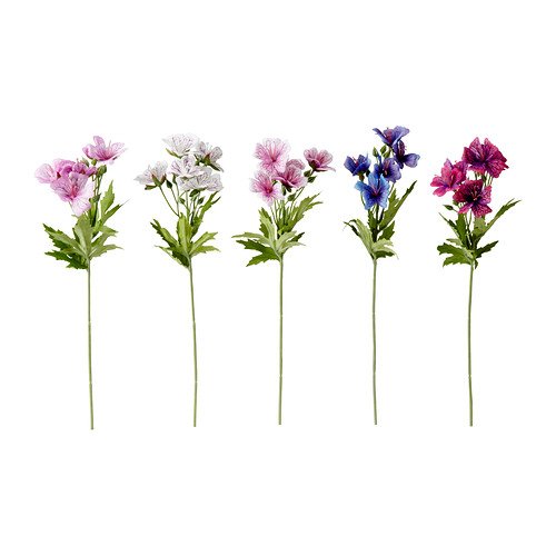 IKEA(イケア) SMYCKA 20214986 造花, Geranium アソートカラー 画像の中の1点