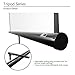 Elite Screens 55-Inch Portable Projector Screen with Stand, Height Adjustable, 4:3 Ambient Light Rejecting (ALR/CLR) for Ultra Short Throw Projectors, Indoor Home Theater, TT55V-CLR3-Y