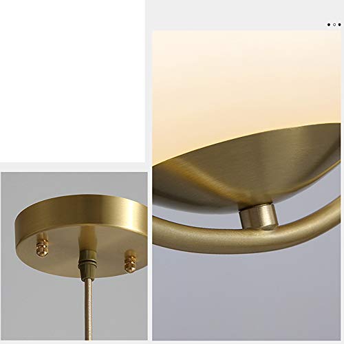 Lampe de table de chevet suspendue pour optimiser l'espace chambre - 8