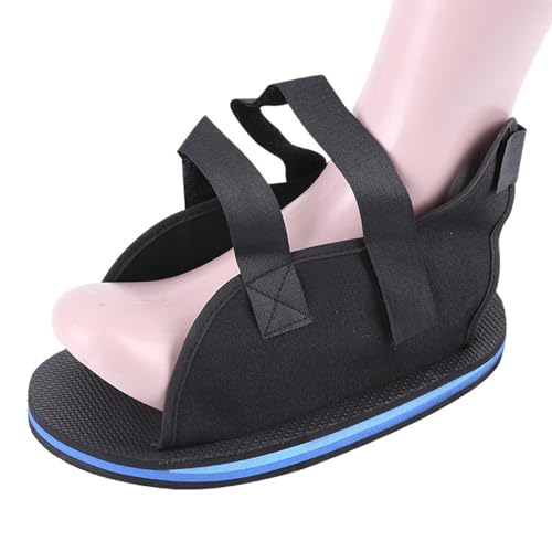 Medical Open Toe Plaster Cast Shoe - Support for Foot Fracture, Postoperative Recovery, Stable Ankle Joints - Toe Valgus Surgical Fixed Gypsum Shoe (X-Large)