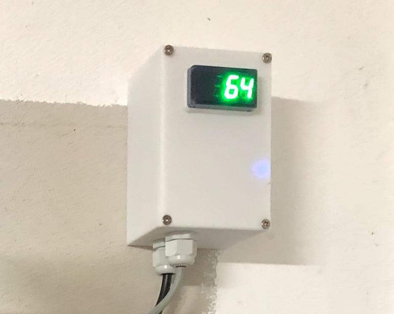 Füllstandssensor für Regenwasserzisterne