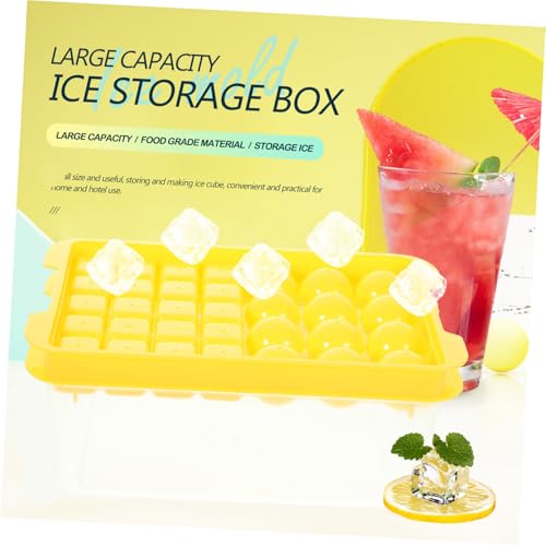 Molde de hielo de silicona con bandeja doble y pala miniatura 6