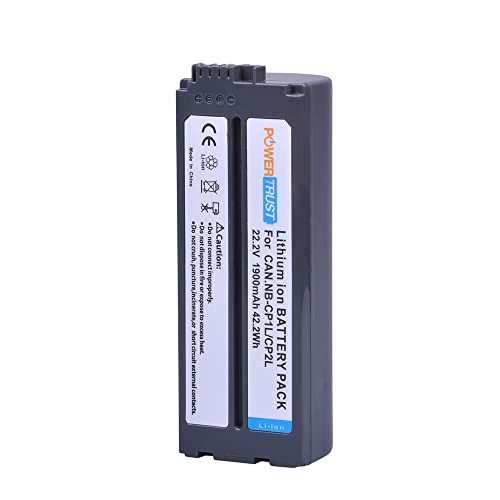 Batería para Canon SELPHY CP1200 CP1300 CP910 CP800 recargable de 1900 mAh 3