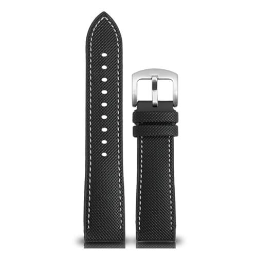 Bracelet montre nylon 22mm compatible Seiko PROSPEX Series et Omega étanche