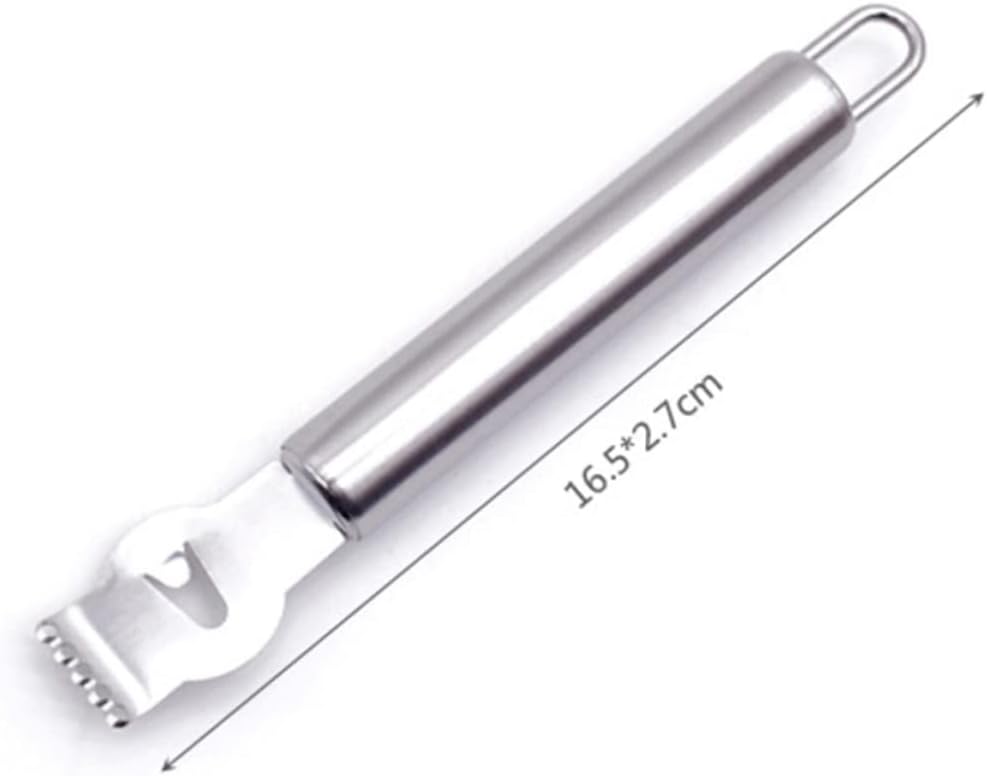 Stainless Steel Citrus Peeler Lemon Zester with Comfortable Grip Effortlessly Zest and Peel Lemons Oranges and for Home Kitchen Use