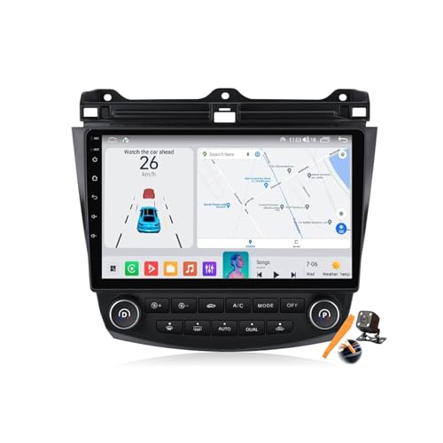 Autoradio GPS pour Accord 2003-2007 : voyagez connecté avec CarPlay et grand écran 9 pouces
