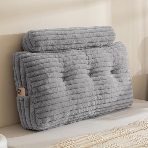 HIGOGOGO Triangular Headboard Wedge Pillow Set
