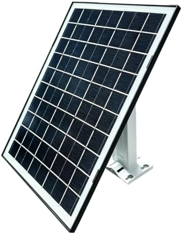 7W Solar Panel for Security Cameras, USB-C Outdoor Solar Panel