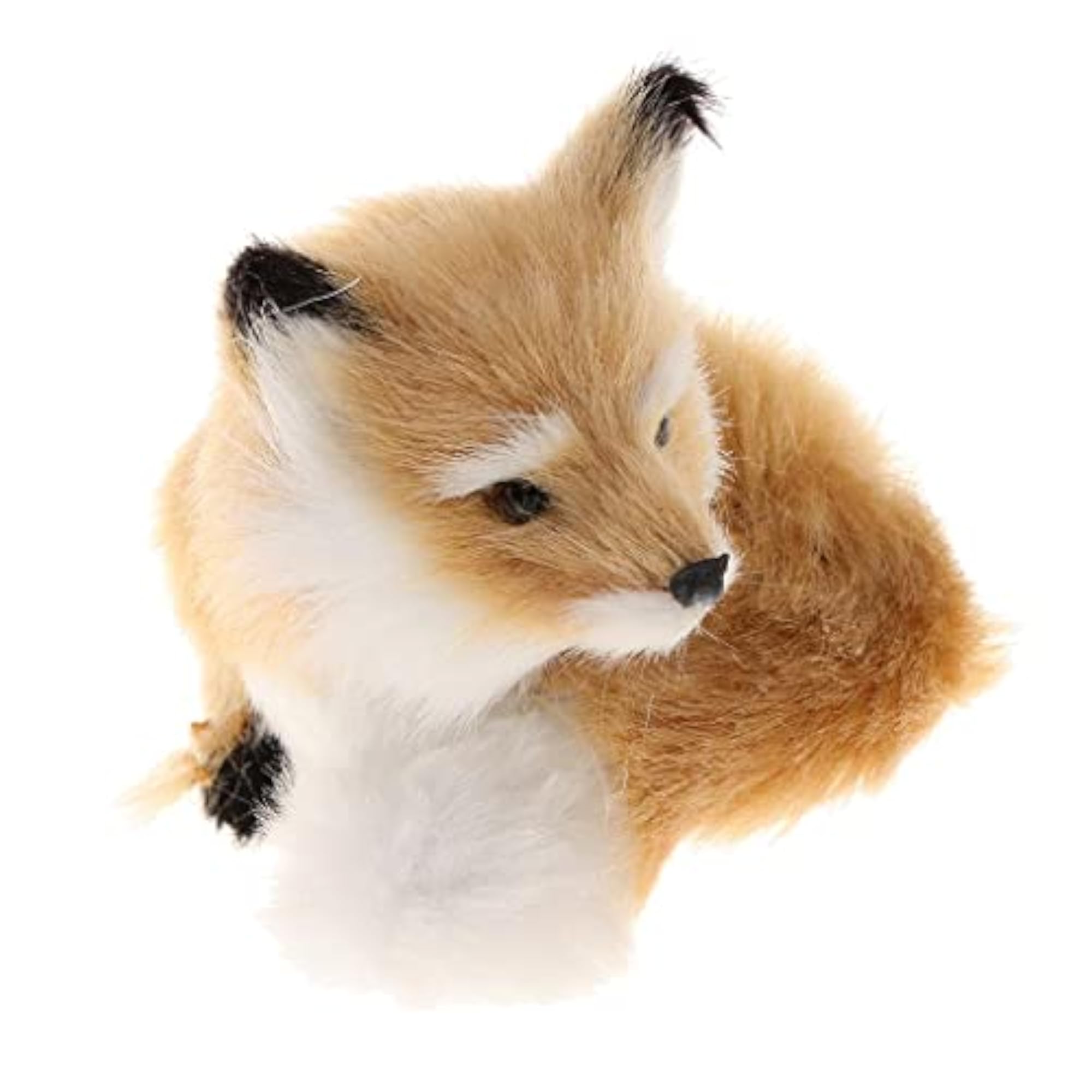 Simulation Plush Stuffed Sleeping Fox Toy for Kids