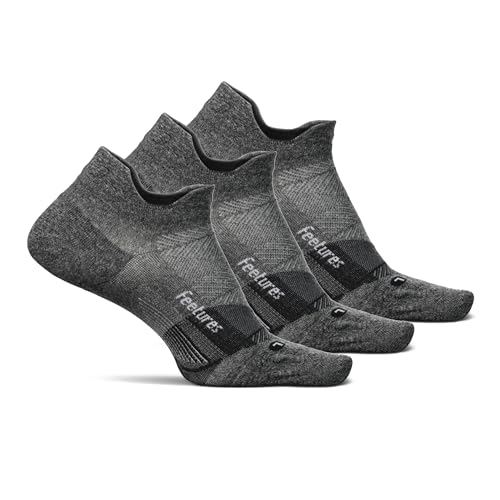Image of Feetures Elite Light Cushion Mini Crew Sock - Sport Sock with Targeted Compression