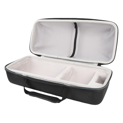 Estuche de viaje para Nebula Capsule 3, 1.a y 2.a generación, proyectores: bolsa protectora rígida de EVA, a prueba de golpes y salpicaduras, color negro miniatura 4