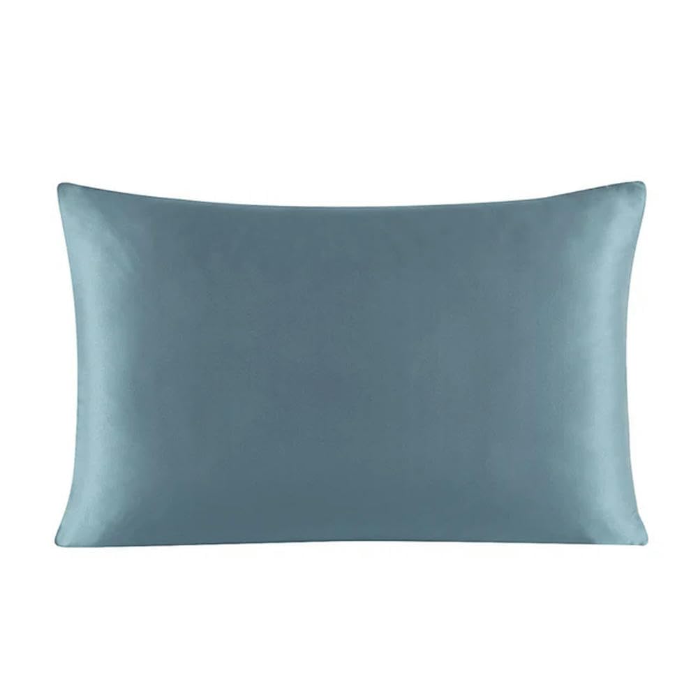 Funda de Almohada de Seda Pura con Cremallera, 25MM, 1 Unidad, Funda de Almohada de Seda Natural de Morera, Funda de Almohada Individual