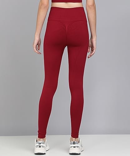 Image of Kobo Active Wear for Women Gym | High Waist | Ankle Length | Squat-Proof | Workout Tights for Women | Leggings for Gym | Yoga Pant (Imported)