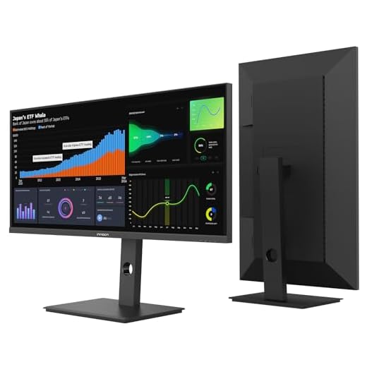INNOCN 29" Ultrawide Monitor USB Type C 21:9 IPS Display WFHD 2560 x 1080P 350Nits 99% sRGB DP HDMI Computer Monitor, 75Hz, Split Screen, Height/Pivot Adjustable, Wall Mountable - 29C1F-D