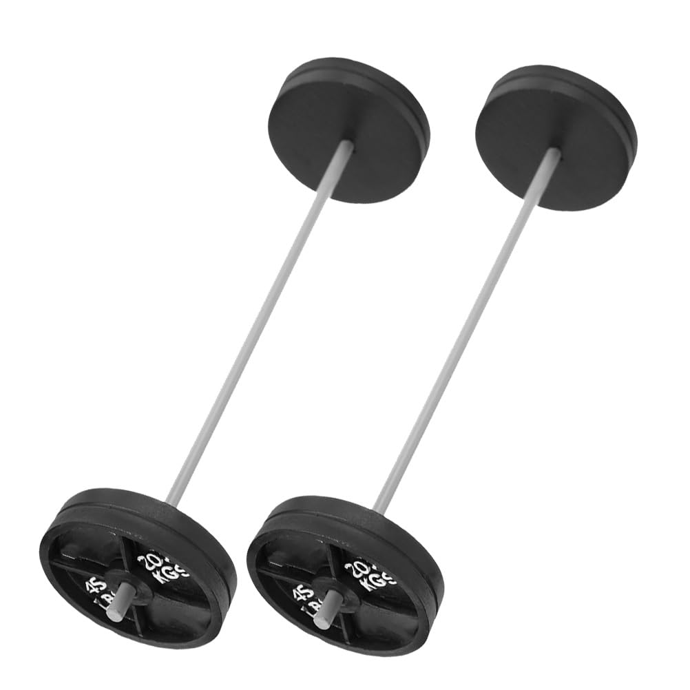 Amazon.com: Abaodam Mini Barbell Model 1/12 Scale Dumbbell