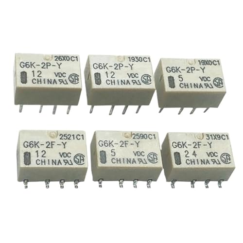 Relais G6K-2P-12VDC anti surchauffe pour protection thermique de circuit imprimé