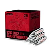 GreatWhip 25 x 12g CO2 Cartridges Non-Threaded Compatible to...