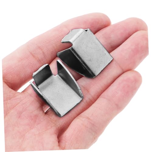 TOYANDONA 30pcs Heavy Duty Iron Shelf Clips for Wood Shelves and Filing Cabinets, Silver Metal Bracket Supports with Pressfit Design, Polished Edges, for Document Organization in Office - Image 4