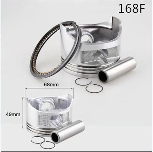 Kit pasador de anillo de pistón 190F mejora compresión de motor 5