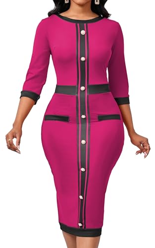 Image of CuteCherry Women Sexy Dress Bodycon Work Dress Elegant Pencil Dress