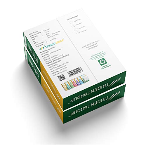 Image of Trident Spectra Spectra -75 Copier Paper, 5 cm x 22 cm x 34 cm (2 Ream / 1000 sheets)