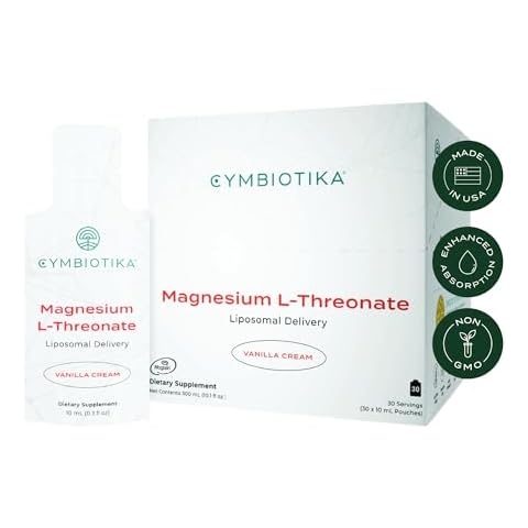 CYMBIOTIKA Liposomal Magnesium L-Threonate 1300mg Cover