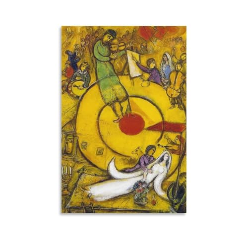 Poster Marc Chagall Libération 40x60 cm pour décoration murale