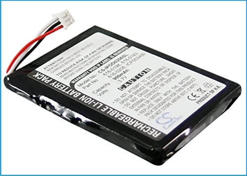 VI VINTRONS 900mAh Battery for iPod Photo 40GB M9585ZV/A, Photo 40GB M9585TA/A
