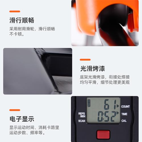 Image of Ski Machine Exercise Equipment Portable Ski Machine & Mini Step Machine Leg Workout Equipment Inner Thigh Exerciser Pelvic Floor Trainer Ski Machine Exercise Equipment Cardio Machine
