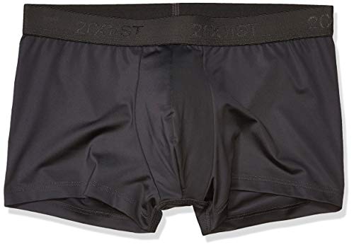 2(X)IST mens Micro Speed Dri No Show Trunks, Charcoal, X-Large US