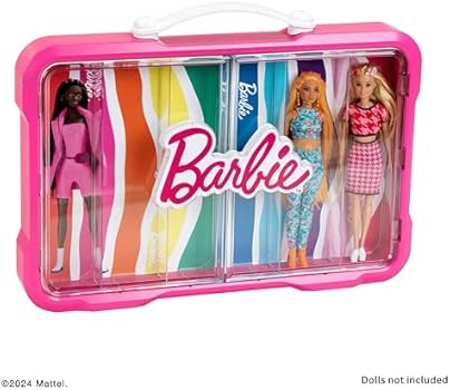 Theo Klein 5808 Collection Case with Space for 6 Barbie Dolls