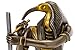Top Collection Thoth Statue - Ancient Egyptian God of Knowledge and Wisdom Sculpture in Premium Cold Cast Bronze - 9.5-Inch Collectible Figurine