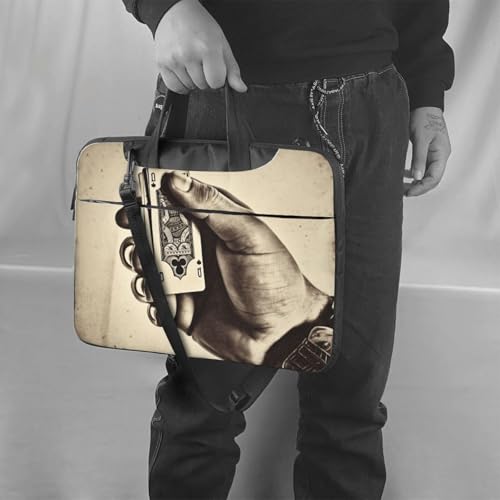 Bolso maletín para laptop con diseño vintage conceptual miniatura 2