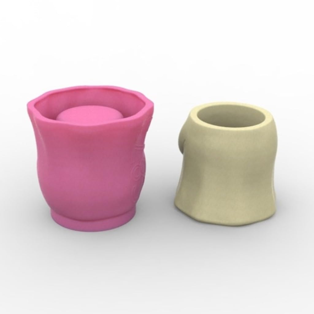 Crâne multifonction en silicone pour résine époxy - Fournitures d'artisanat pour la fabrication de vases décoratifs et organiseurs