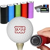 Aplikat Personalized Golf Ball Stamp Markers Custom Golf Ball Stamper With Ink Customized Reusable Your Own Golf Ball Stamp With Logo Name Text For Golfer Husband Boyfriend Dad Gift