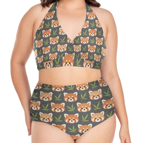 Maillots de bain pour femmes grande taille amovibles sans armatures L-4XL