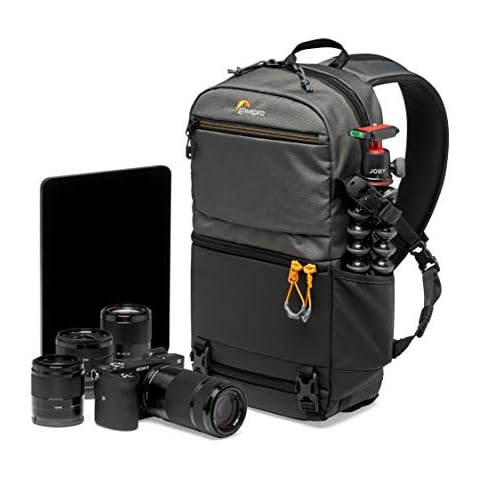 Lowepro Slingshot SL 250 AW III Mirrorless and DSLR Sling Camera Bag with QuickDoor Access and 10 inch Tablet Compartment DSLR Accessories - for Sony A7, iPad, Surface Pro - 300D Ripstop - Grey Cover
