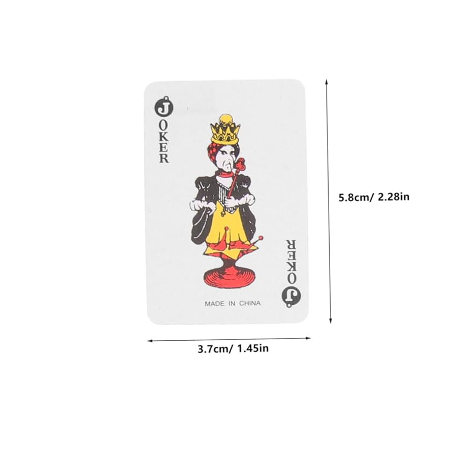 【新品・未使用品！！】ベルルッティ トランプ カードゲーム 小物 2つセット Amazon.co.jp: DY.2ten 54枚 ミニトランプ ミニチュア 3.2*4.2