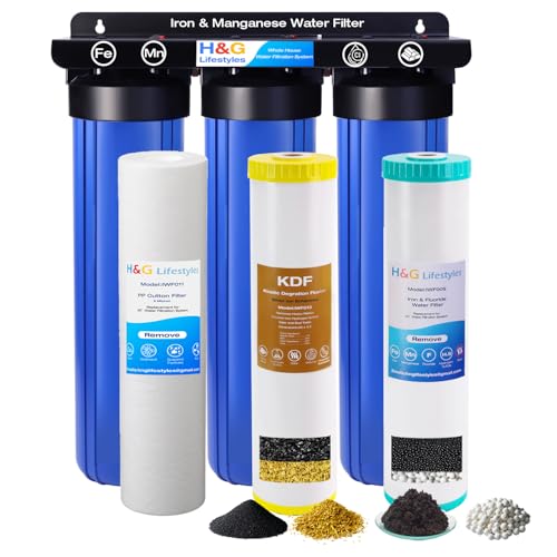 H&G Lifestyles 3-Stage Iron Filter