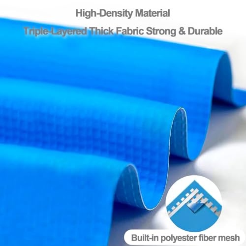 10ft x 30in Inflatable Swimming Pool Outdoor Above Ground Pool,Top Ring Blow Up Pool Easy Set