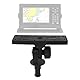 Angel Halterung Boot,Tbest Angel Halterung Boot,Fish Finder Mount Base,Fish Finder Mount 360 Grad Drehbare,Abnehmbare Universal-Boots-Fischfinder-Elektronikhalterung