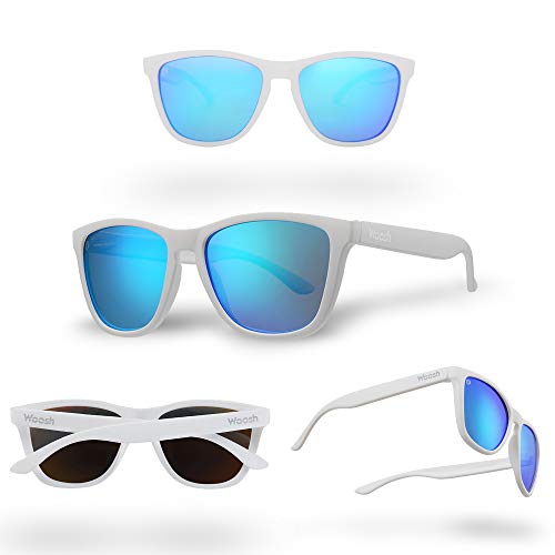 Image of Woosh Polarized Lightweight Sunglasses for Men and Women -Unisex Sunnies for Fishing Beach Running Sports and Outdoors
