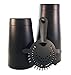Nero opaco Pro Boston cocktail shaker 793,8 gram metallo, nero opaco 510,3 gram Cheat metallo e opaco nero 4 Prong strainer barman segno della latta set professionale