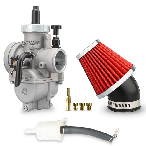 NIBBI 26mm Carburetor PE26 Carburetor Kit Fit 150cc-200cc Motorcycle Engines for GY6 Dirt Bike Pit Bike ATV Scooter Moped Apollo SSR TTR KYMCO SYM TAOTAO